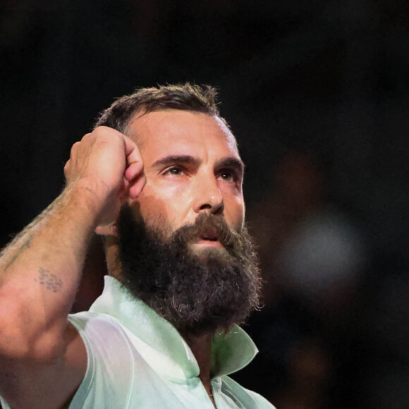 Benoit Paire lors de la 16ème édition de l'Open de tennis Blot Rennes dans la salle omnisport "Le Liberté" à Rennes, France, le 14 septembre 2022. © Laurent Lairys/Panoramic/Bestimage