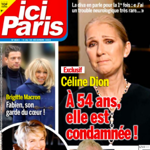 Couverture du magazine "Ici Paris" du 14 décembre 2022
