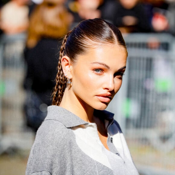 Thylane Blondeau - Arrivées au défilé Miu Miu Collection Femme Prêt-à-porter Printemps/Eté 2023 lors de la Fashion Week de Paris (PFW), France, le 4 octobre 2022. © Veeren-Clovis/Bestimage 