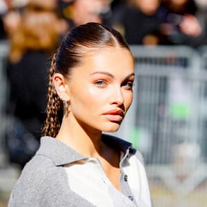 Thylane Blondeau - Arrivées au défilé Miu Miu Collection Femme Prêt-à-porter Printemps/Eté 2023 lors de la Fashion Week de Paris (PFW), France, le 4 octobre 2022. © Veeren-Clovis/Bestimage 