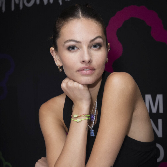 Exclusif - Thylane Blondeau lors de la soirée des 40 ans du bijoutier "APM Monaco" à la plage La Môme lors du 75ème Festival International du Film de Cannes. © Jack Tribeca / Bestimage 