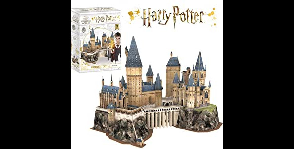 Votre enfant va connaître Poudlard sur le bout des doits avec ce puzzle 3D Harry Potter château de Poudlard