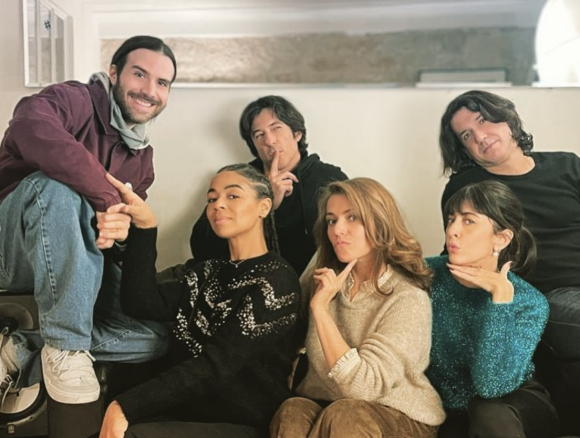 Jérémy Chatelain, Aurélie Konaté, Emma Daumas, Nolwenn Leroy, Philippe Miro et Axel Balduzzi se retrouvent vingt ans après la "Star Academy" - Instagram