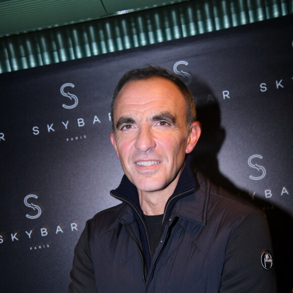 Exclusif - Nikos Aliagas à la Winter Party au rooftop Skybar Paris à l'hôtel Pullman Montparnasse à Paris le 6 décembre 2022. © Rachid Bellak / Bestimage