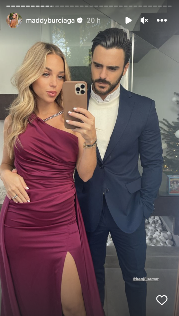 Benjamin Samat et Maddy Burciaga prêts pour le mariage de Stéphanie Durant et Théo Soggiu - Instagram