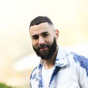 Karim Benzema - Arrivée des joueurs de l'équipe de France à Clairefontaine, le 14 novembre 2022. 