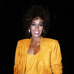 Portrait de Whitney Houston.