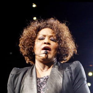 Whitney Houston à Stockholm en 2010.