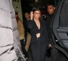 Kourtney Kardashian à la sortie de la Bar Mitzvah de Mason Disick à Los Angeles.