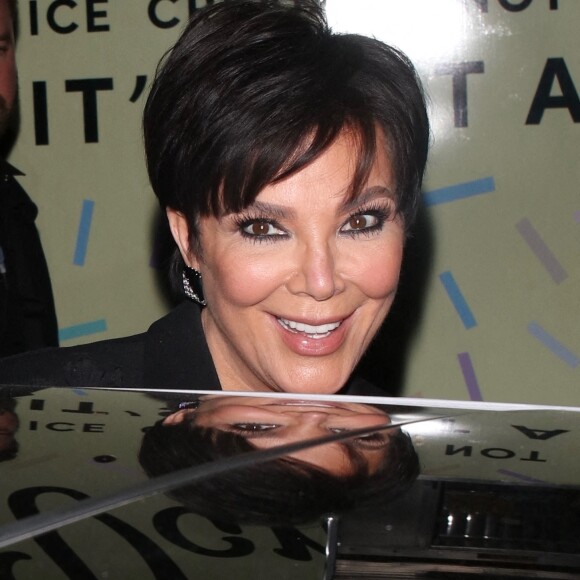 Kim Kardashian et Kris Jenner à la sortie de la Bar Mitzvah de Mason Disick à Los Angeles, le 17 décembre 2022. 
