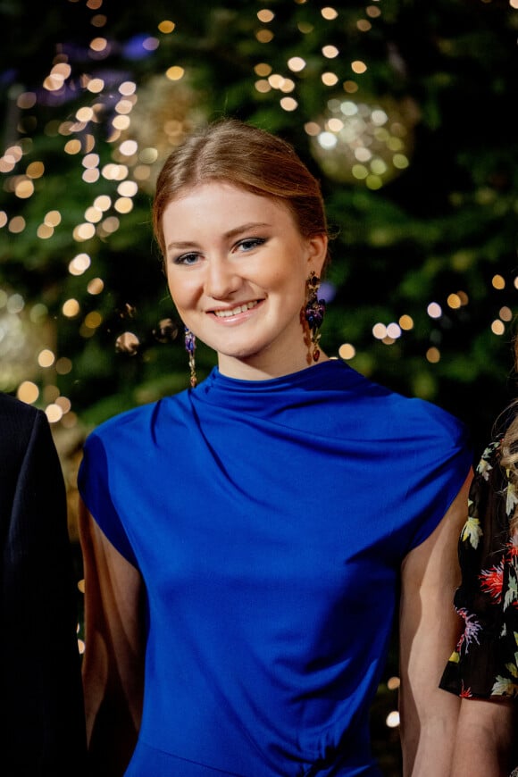 La princesse Elisabeth de Belgique - La famille royale de Belgique va assister au concert de Noël au palais royal de Bruxelles.