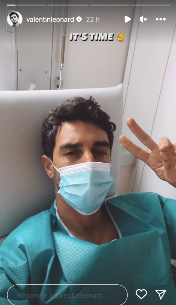 Valentin Léonard révèle avoir subi une opération et se dévoile avec un pansement au nez - Instagram