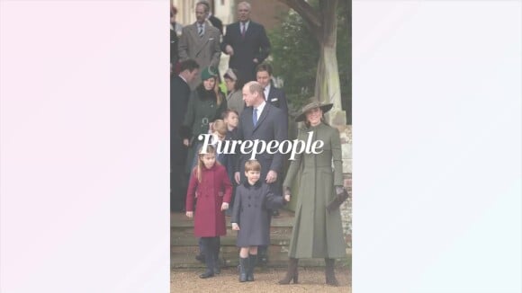 Le prince Louis "effronté" : grimaces et facéties, le fils de Kate Middleton se donne en spectacle à la messe de Noël !