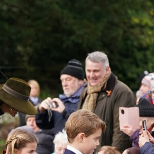 - La famille royale d'Angleterre assiste au service religieux de Noël à l'église St Mary Magdalene à Sandringham, Norfolk le 25 décembre 2022. 