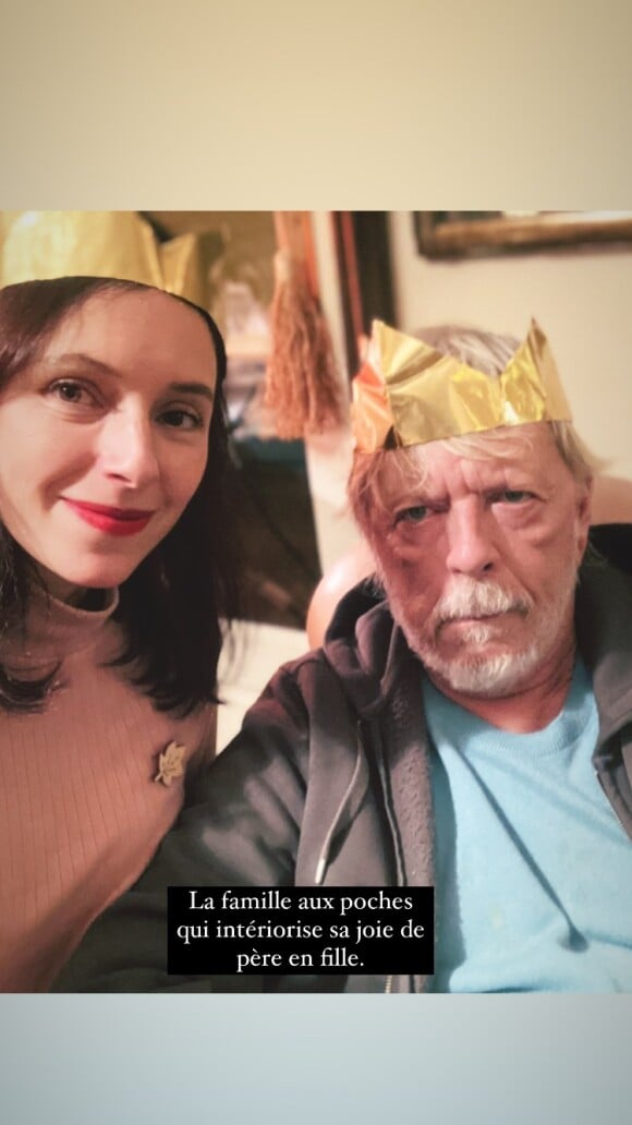 Renaud et son ex-femme, rare apparition pour Noël @ Instagram / Lola Séchan