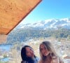 Joy Hallyday et Alcea Boudou sont en vacances ensemble au ski. @ Instagram / Joy Hallyday