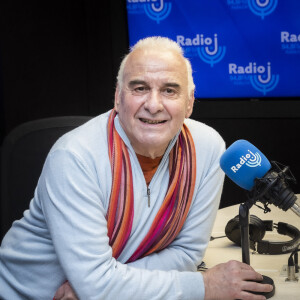 Exclusif - Michel Fugain - Michel Fugain était l'invité de F.Zeitoun à Radio J - Paris le 20/03/2022 - © Jack Tribeca / Bestimage