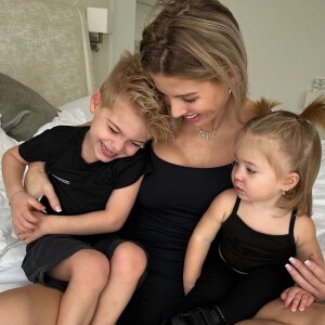 Jessica Thivenin avec ses enfants Maylone et Leewane