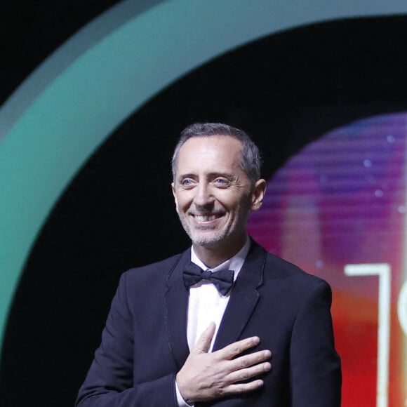 Gad Elmaleh lors de la cérémonie de clôture de la 19ème édition du Festival International du Film de Marrakech (FIFM) au Palais des Congrès à Marrakech, le 19 novembre 2022. © Denis Guignebourg/Bestimage 