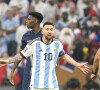 Lionel Messi - Match "France - Argentine (3-3 - tab 2-4)" en finale de la Coupe du Monde 2022 au Qatar, le 18 décembre 2022.