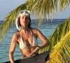 L'actrice des "Mystères de l'amour" Carole Dechantre sublime en bikini, aux Maldives, janvier 2023