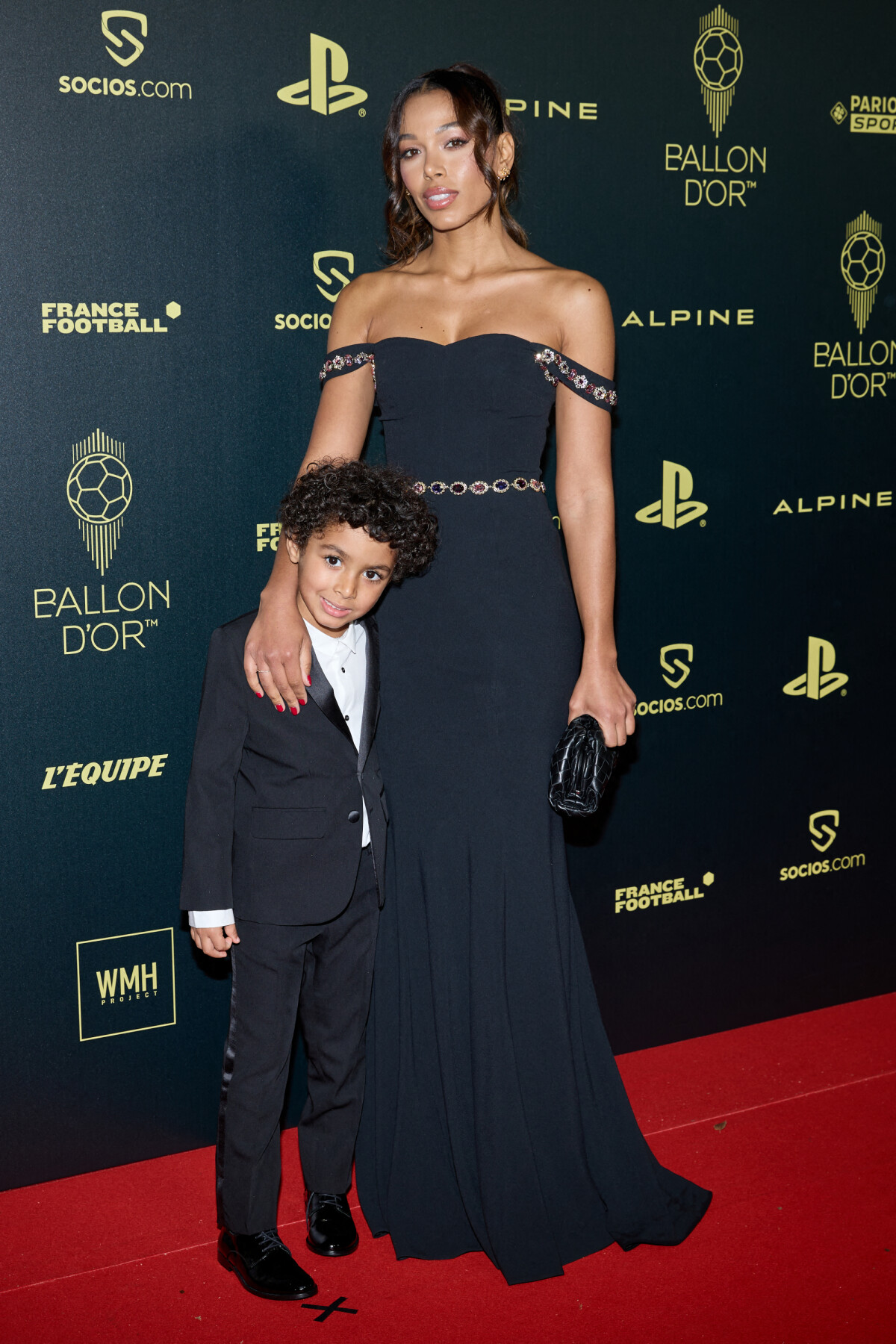 Photo Ibrahim ( fils de Karim Benzema) et son ex compagne Cora