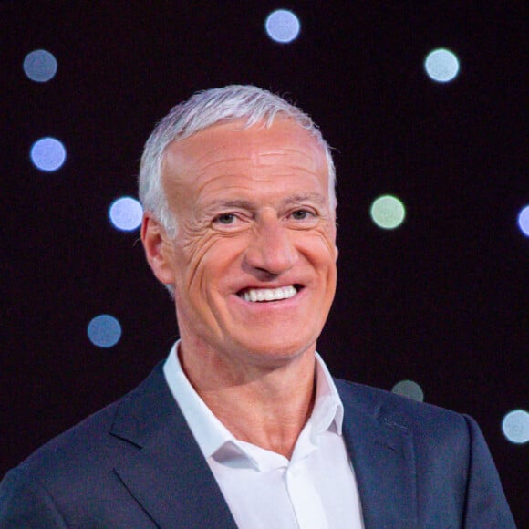 Exclusif - Prix Spécial - Didier Deschamps, parrain de l'évènement - Enregistrement de l'émission "Symphonie pour la vie, Spéciale Pièces Jaunes" aux Folies Grüss à Paris, diffusée le 4 février sur France 3. Le 12 janvier 2022 © Cyril Moreau / Bestimage