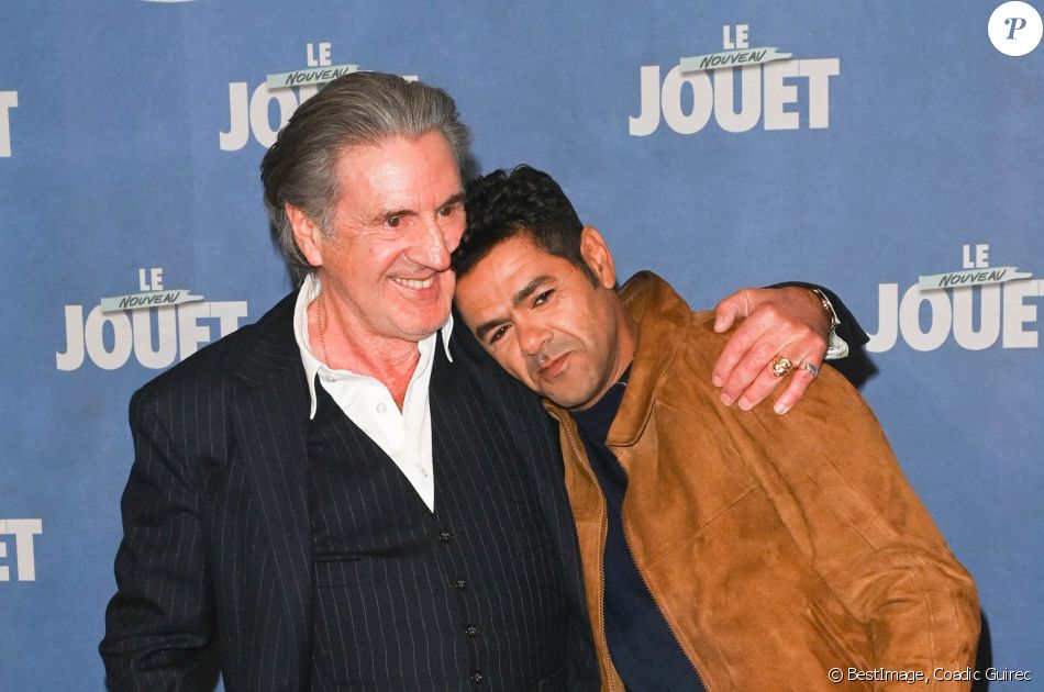 Daniel Auteuil et Jamel Debbouze Avant première du film Le Nouveau Jouet au Grand Rex à Paris