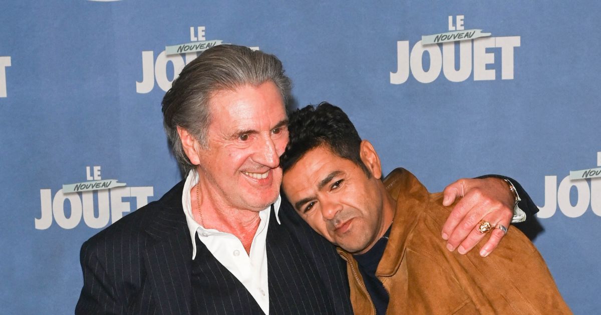 Daniel Auteuil Et Jamel Debbouze Avant Première Du Film Le Nouveau Jouet Au Grand Rex à Paris 