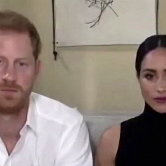 Le prince Harry, duc de Sussex, et Meghan Markle, duchesse de Sussex invités dans un podcast dédié à la santé mentale, le 11 octobre 2020 