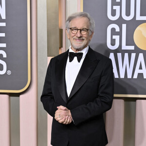 Steven Spielberg - 80e cérémonie des Golden Globes, au "Beverly Hilton" à Los Angeles, le 10 janvier 2023. © HFPA via The Grosby Group / Bestimage