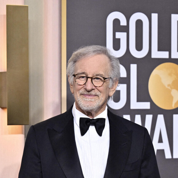 Steven Spielberg - 80e cérémonie des Golden Globes, au "Beverly Hilton" à Los Angeles, le 10 janvier 2023. © HFPA via The Grosby Group / Bestimage