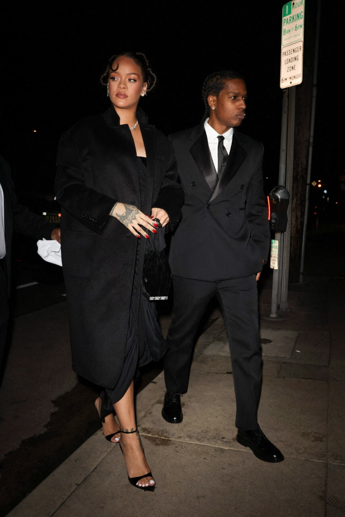 Photo : Rihanna et son compagnon ASAP Rocky sont allés dîner au ...