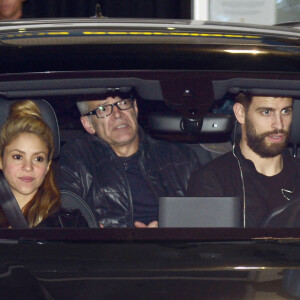 Shakira a fêté son 39ème anniversaire dans un bowling avec son mari Gerard Piqué à Barcelone en Espagne le 2 février 2016
