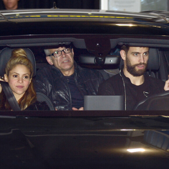 Shakira a fêté son 39ème anniversaire dans un bowling avec son mari Gerard Piqué à Barcelone en Espagne le 2 février 2016