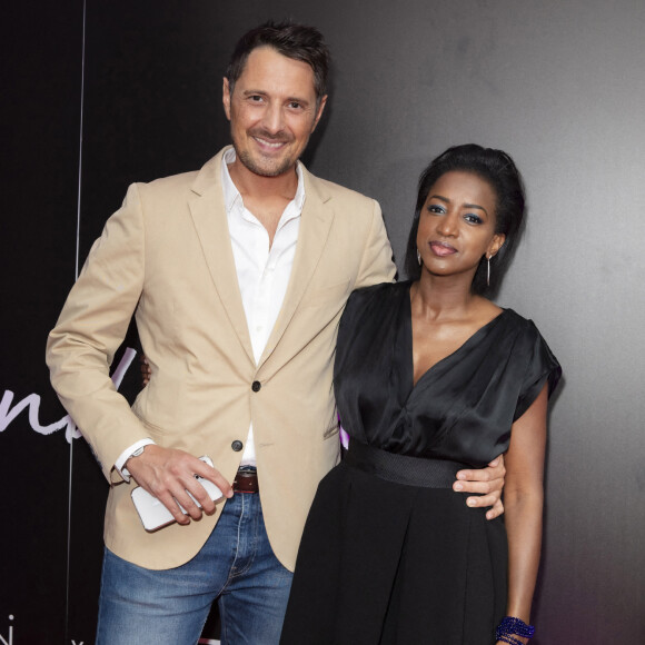 Exclusif - Vincent Cerutti et Hapsatou Sy - Le Grand Dîner, sur le rooftop de l'hôtel Pullman Tour Eiffel à Paris. © Jack Tribeca/Bestimage 