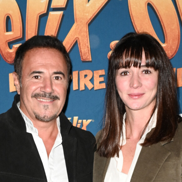 Exclusif - José Garcia et sa nouvelle compagne Camille - Soirée de la première du film Astérix et Obélix "L'Empire du Milieu" au Club Haussmann à Paris le 15 janvier 2023. © Coadic Guirec/Bestimage 