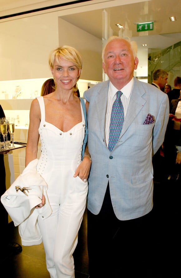 Jean-Paul Guerlain, Christina de Kragh - Ouverture de la nouvelle boutique Dior rue Royale à Paris