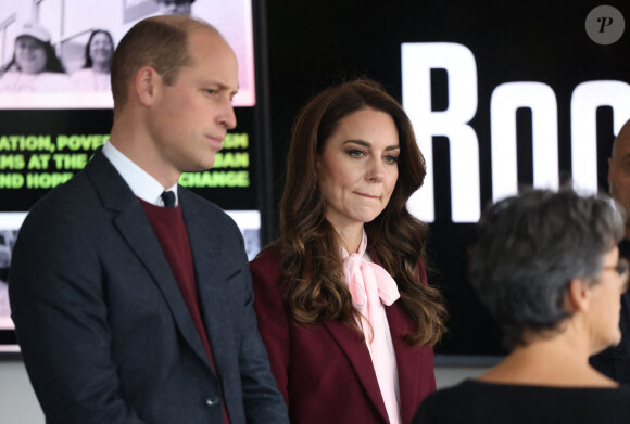 Le prince de Galles William et Kate Catherine Middleton, princesse de Galles - Le prince et la princesse de Galles en visite au centre Roca à Chelsea dans le Massachusetts, à l'occasion de leur voyage officiel aux Etats-Unis. 