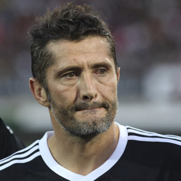 Exclusif - Bixente Lizarazu - Match caritatif entre le Variétés Club de France et une sélection des anciens de l'Aviron Bayonnais au profit de 3 associations "Plus de Vie", "URMA" (Unité de recherche sur les mouvements anormaux de l'enfant) et l'association basque "Life is Rose"au stade Jean Dauger à Bayonne le 16 octobre 2019.