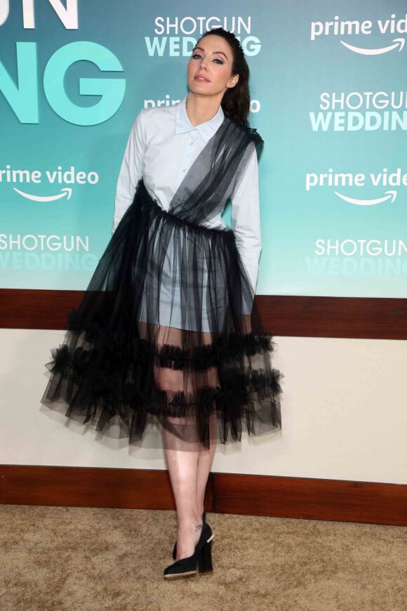 Whitney Cummings à la première du film "Shotgun Wedding" à Los Angeles, le 18 janvier 2023. 