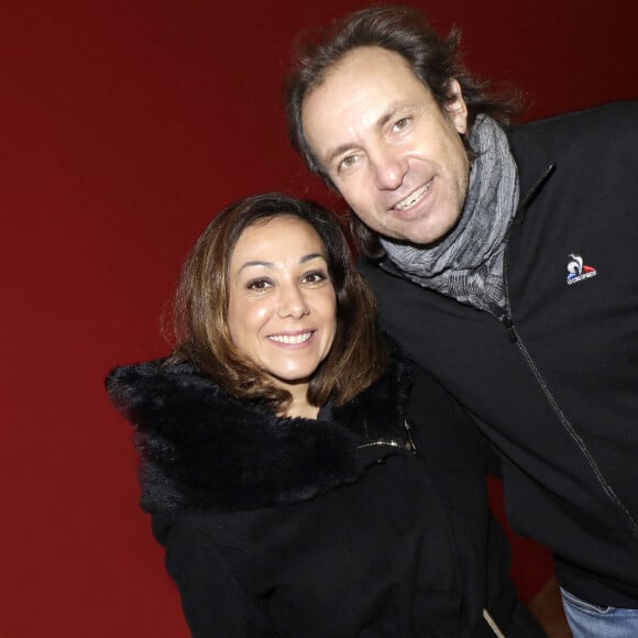 Exclusif - Sarah Abitbol, Philippe Candeloro - Soirée de l'arbre de Noël de l'association Citéstars au cirque Phénix en présence de 80 enfants défavorisés et maltraités à Paris le 9 janvier 2022. © Cédric Perrin/Bestimage 