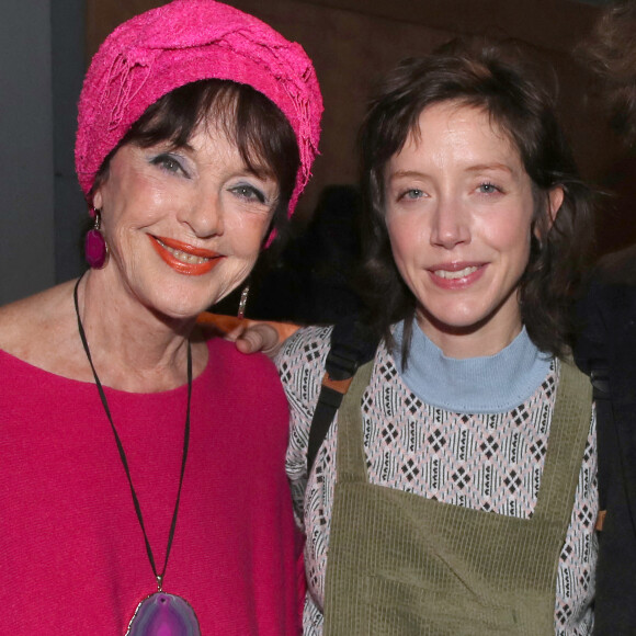 Exclusif - Anny Duperey et sa fille Sara Giraudeau - Cocktail après la générale de la pièce "Le syndrome de l'oiseau" au théâtre du Rond-Point à Paris. © Bertrand Rindoff Petroff / Bestimage 