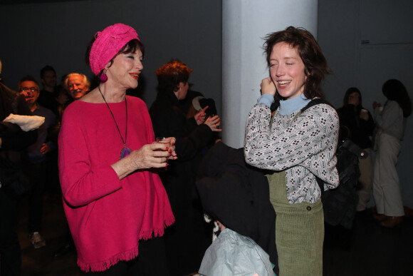 Exclusif - No Web - Anny Duperey et sa fille Sara Giraudeau - Cocktail après la générale de la pièce "Le syndrome de l'oiseau" au théâtre du Rond-Point à Paris. Le 17 janvier 2023 © Bertrand Rindoff Petroff / Bestimage 