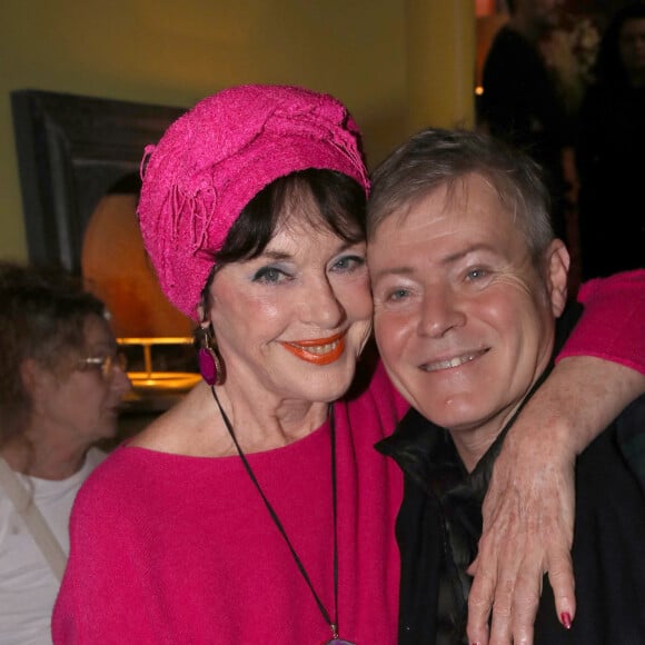 Exclusif - No Web - Anny Duperey et Jean-Paul Bordes - People lors de la générale de la pièce "Le syndrome de l'oiseau" au théâtre du Rond-Point à Paris. Le 17 janvier 2023 © Bertrand Rindoff Petroff / Bestimage 