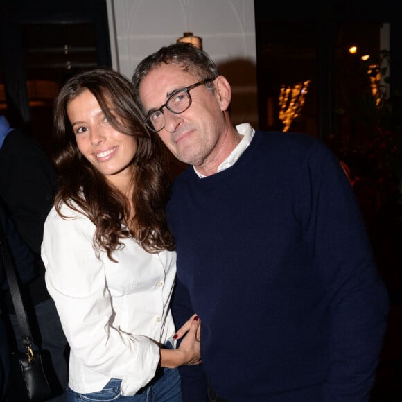 Exclusif - Christophe Dechavanne et sa fille Ninon à l'after-party du film "Holy Lands" au restaurant le Beefbar (Rue Marbeuf dans le 8ème arrondissement) à Paris, France, le 4 décembre 2018. © Rachid Bellak/Bestimage 