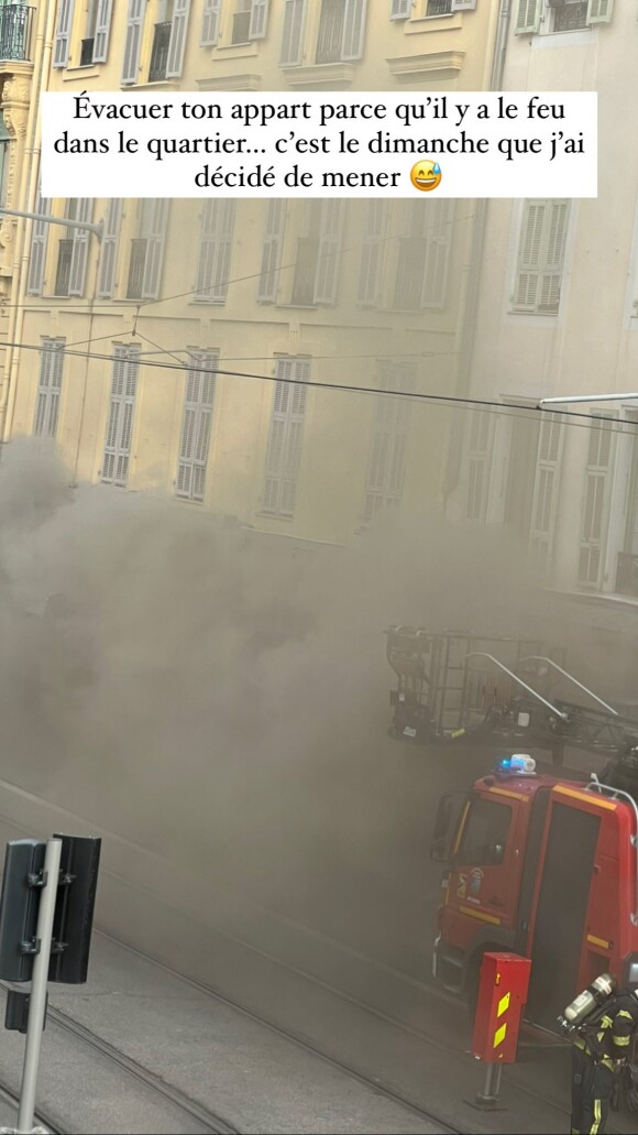 Un incendie déclaré dans le voisinage de Marlène et Sébastien