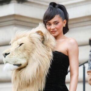 Kylie Jenner - Sorties du défilé de mode Haute-Couture "Schiaparelli" au Petit Palais lors de la fashion week de Paris. © Veeren-Christophe Clovis / Bestimage