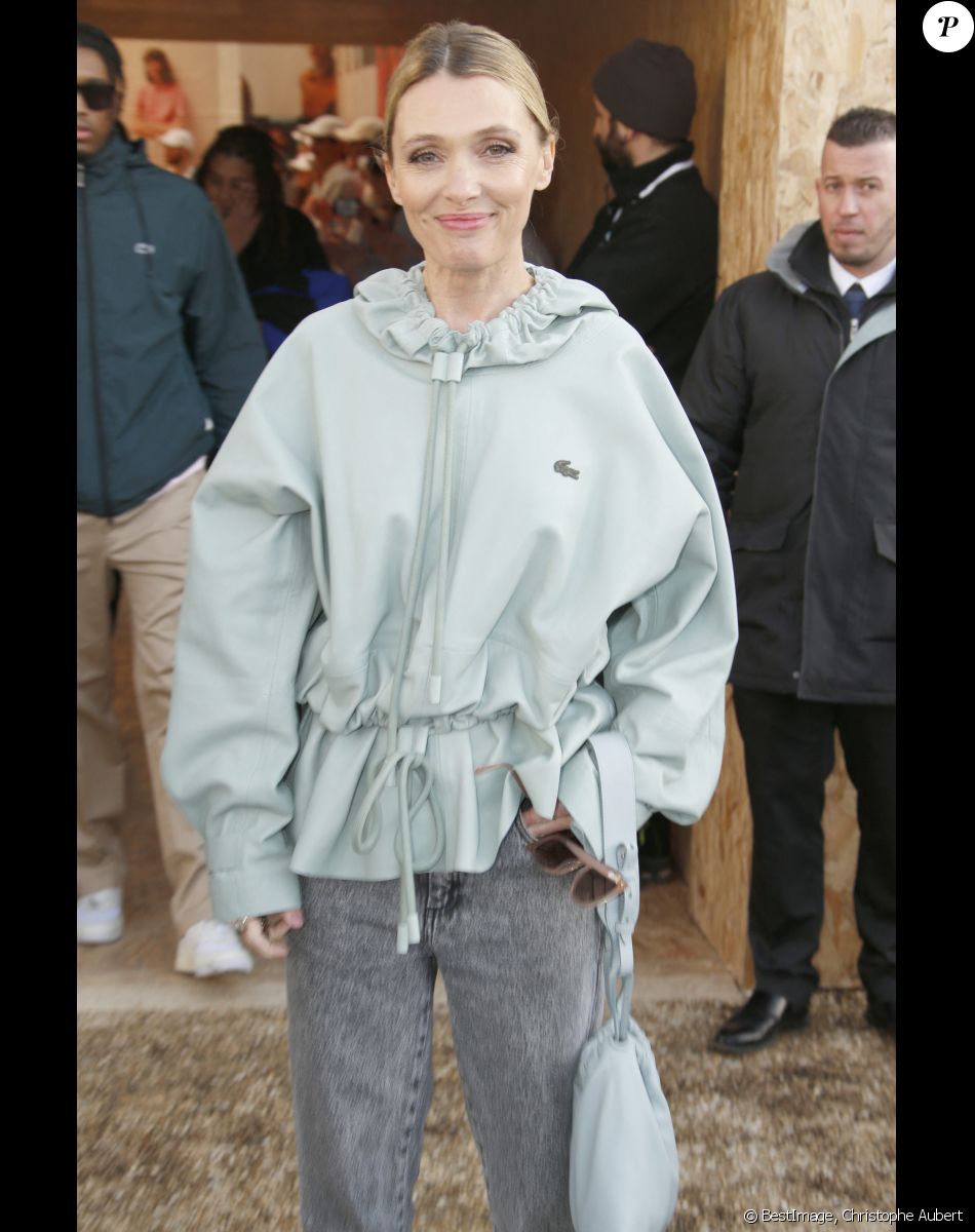 Anne Marivin - Arrivées des people au défilé Lacoste collection prêt-à-porter Automne/Hiver 2020-2021 lors de la Fashion Week à Paris le 3 mars 2020. © Christophe Aubert via Bestimage