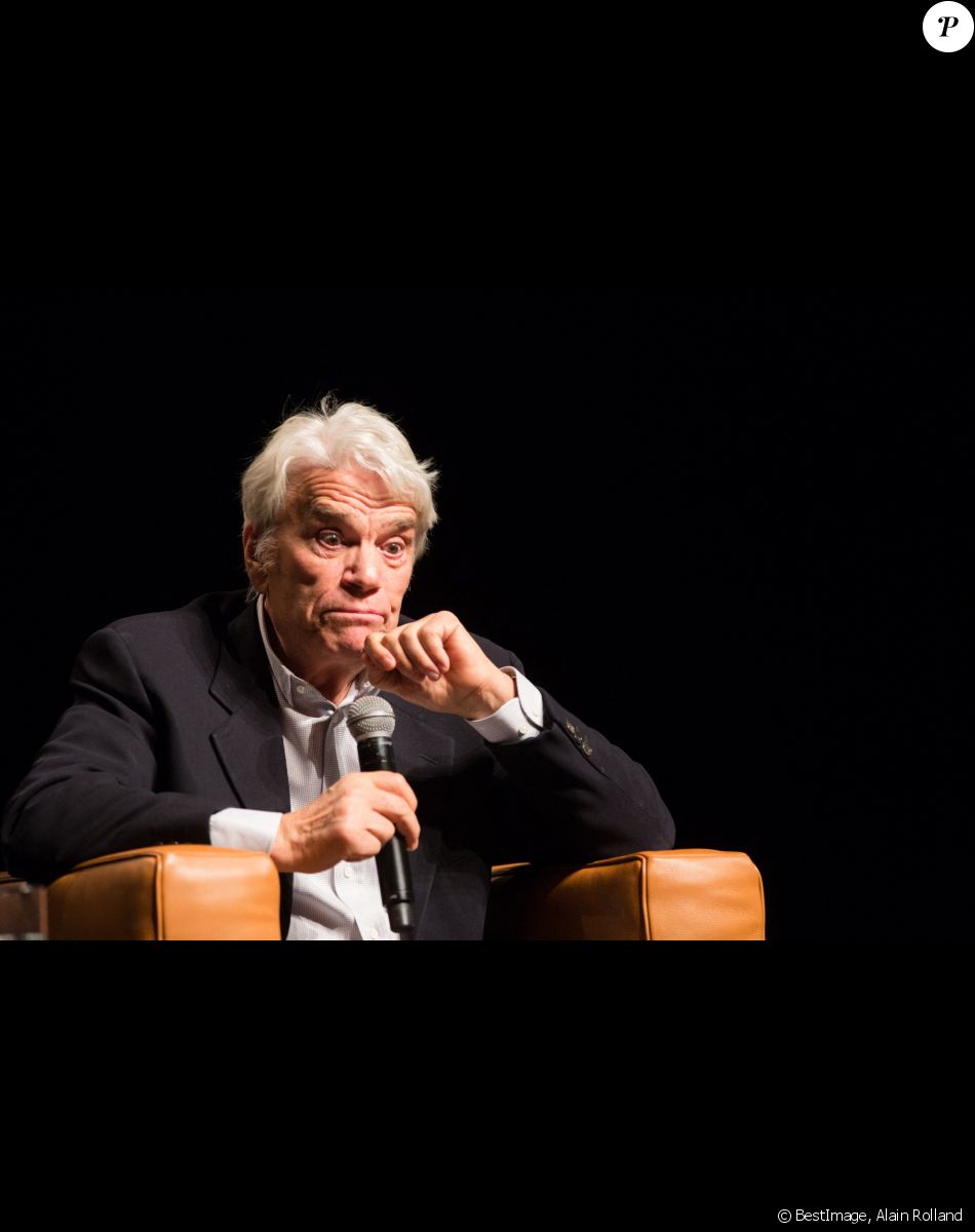 Bernard Tapie donne une conférence "Qui est le vrai Bernard Tapie" au Forum de Liège, Belgique, le 27 septembre 2018 © Alain Rolland/ImageBuzz/Bestimage
